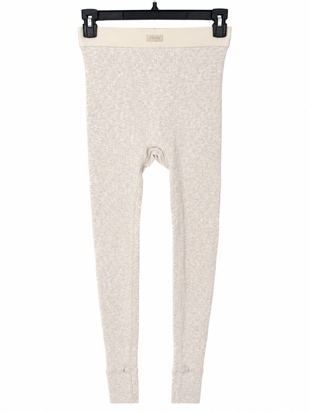 SKIMS Cozy Knit High-Waisted Leggings | Oatmeal Heather